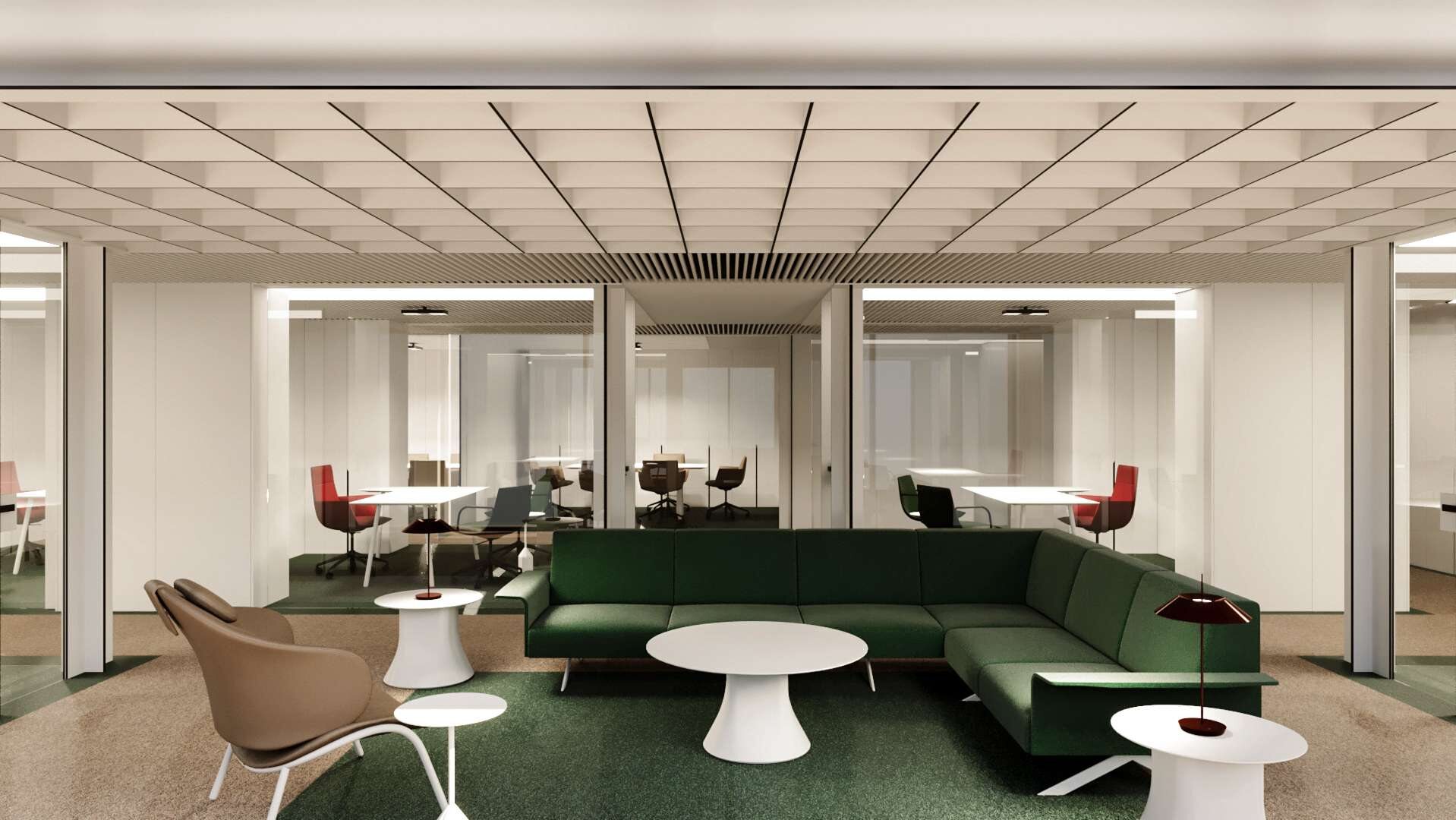 SAJA green minimal office, Jeddah